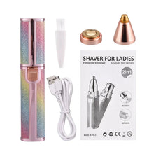 Load image into Gallery viewer, Electric Eyebrow Trimmer &amp; Painless Mini Shaver for Women
