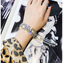 Load image into Gallery viewer, Rhinestone Bracelet For Women Shiny Long Tassel
