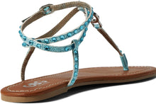 Load image into Gallery viewer, GBG Los Angeles Women Flat Sandals (Light Blue)
