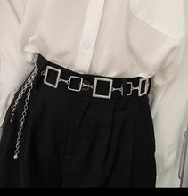 Load image into Gallery viewer, Square Waist Women Summer Jeans Chain Belt
