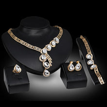 Load image into Gallery viewer, Jewelry Set 4 Pieces Wedding Party Accessories
