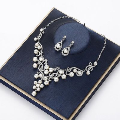 Fairy Women Necklaces Korean Fashion Pearl Necklace Set
