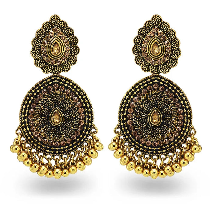 Round Bells Indian Earrings