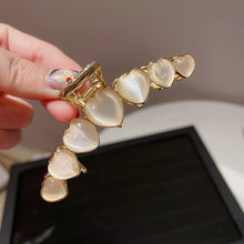Load image into Gallery viewer, Small Heart Pearl Hair Clip

