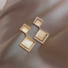 Load image into Gallery viewer, Opal Square Earings Fashion Jewelry
