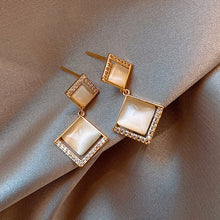 Load image into Gallery viewer, Opal Square Earings Fashion Jewelry
