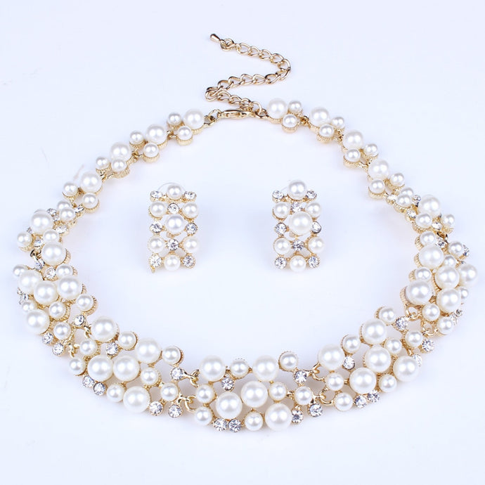 Pearl Jewelry Sets For Women African Beads