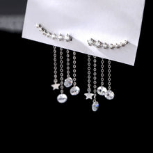 Load image into Gallery viewer, Star Tassel Drop Earrings for Women
