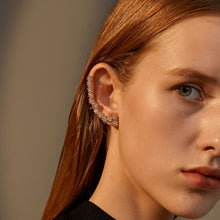 Load image into Gallery viewer, Big Earrings Star Crystal Ear Clip Earrings For Women
