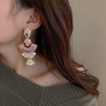 Load image into Gallery viewer, Vintage Baroque Style Geometric Drop Earrings For Women

