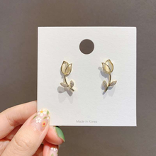 Load image into Gallery viewer, Tulip Opal French Sweet Earrings
